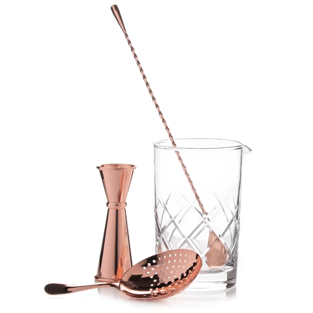 Shop The Basic Stirred Set (Copper) Potion House Bar Tools