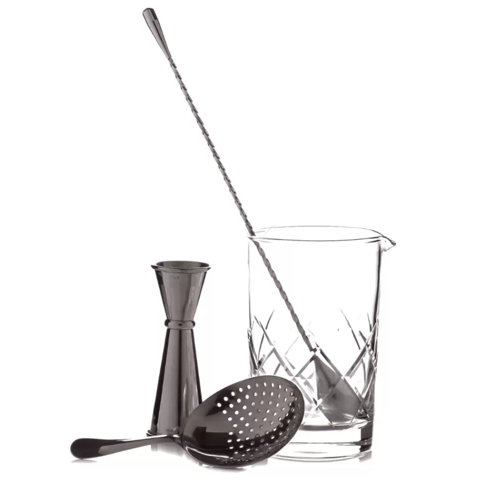Cheap The Basic Stirred Set (Gunmetal) Potion House Bar Tools
