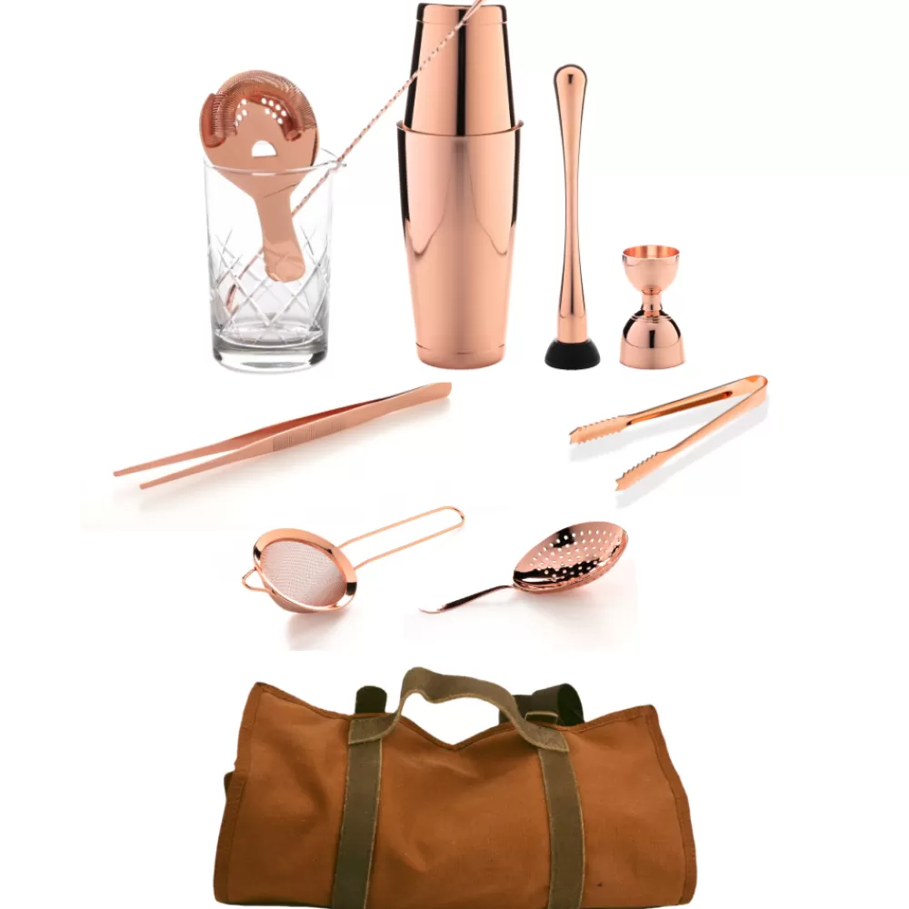 the_cocktail_aficionado_set_copper_2-1.webp Clearance The Cocktail Aficionado Set (Copper) Potion House Bar Tools