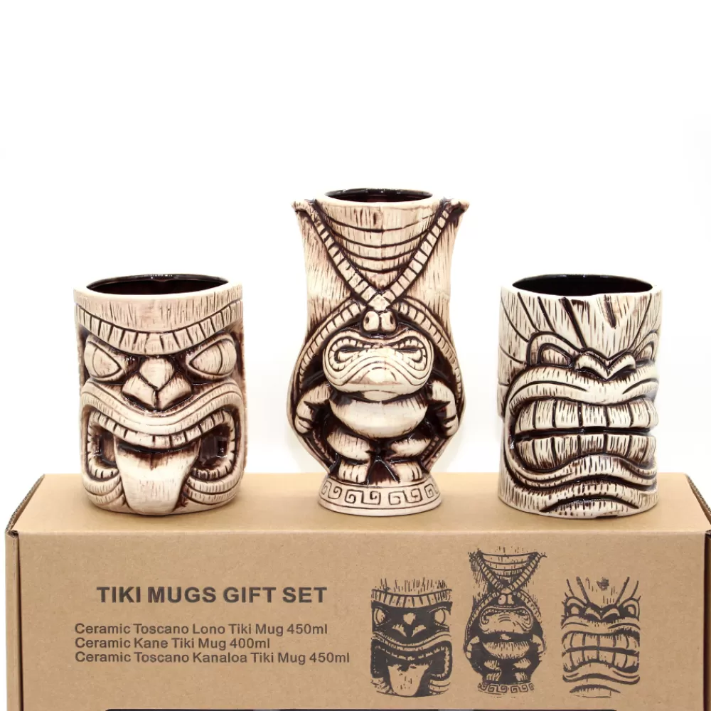 Cheap Tiki God Trio Set Potion House Bar Tools
