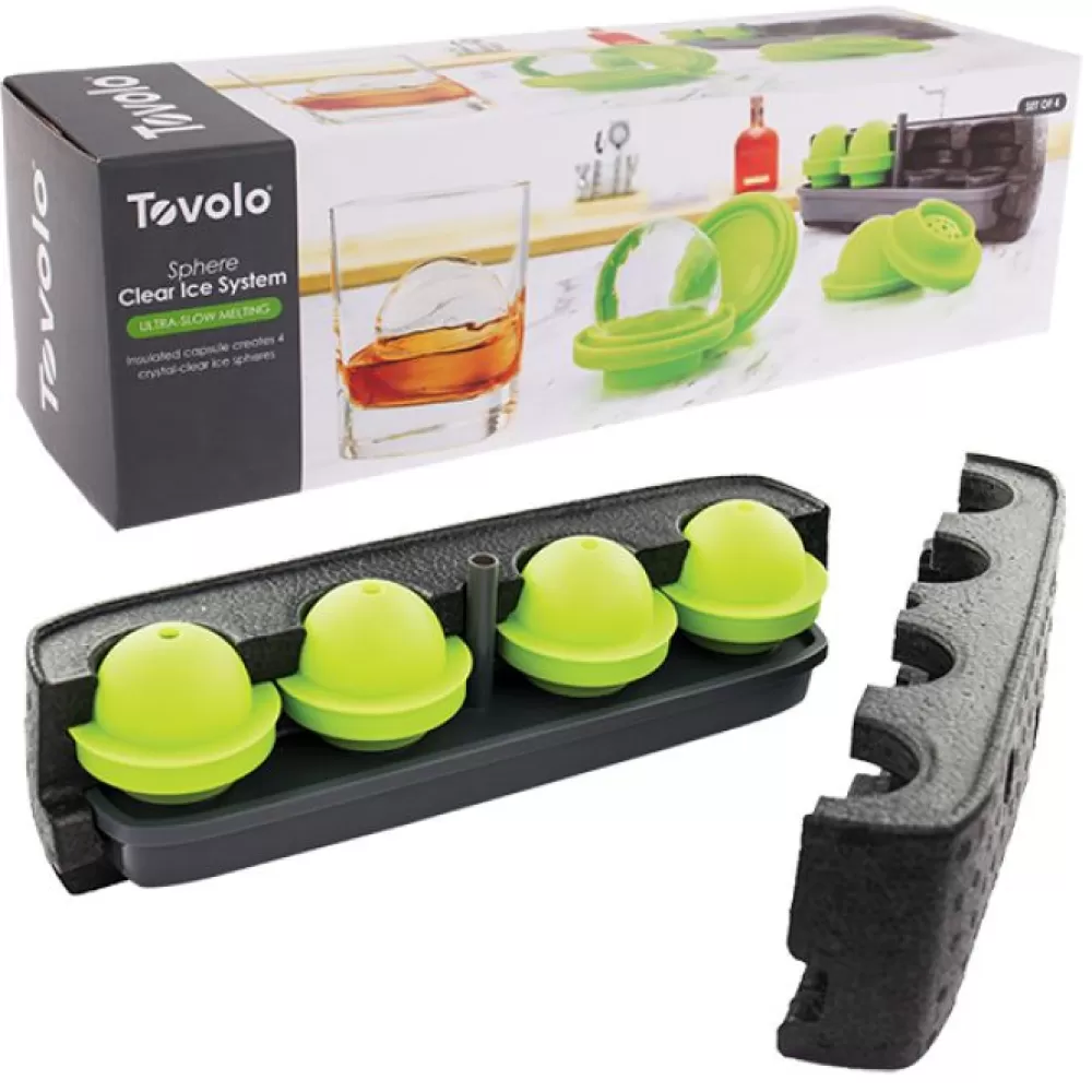 tovolo_sphere_clear_ice_system_3.webp Store Tovolo Sphere Clear Ice System Ice Molds + Tools