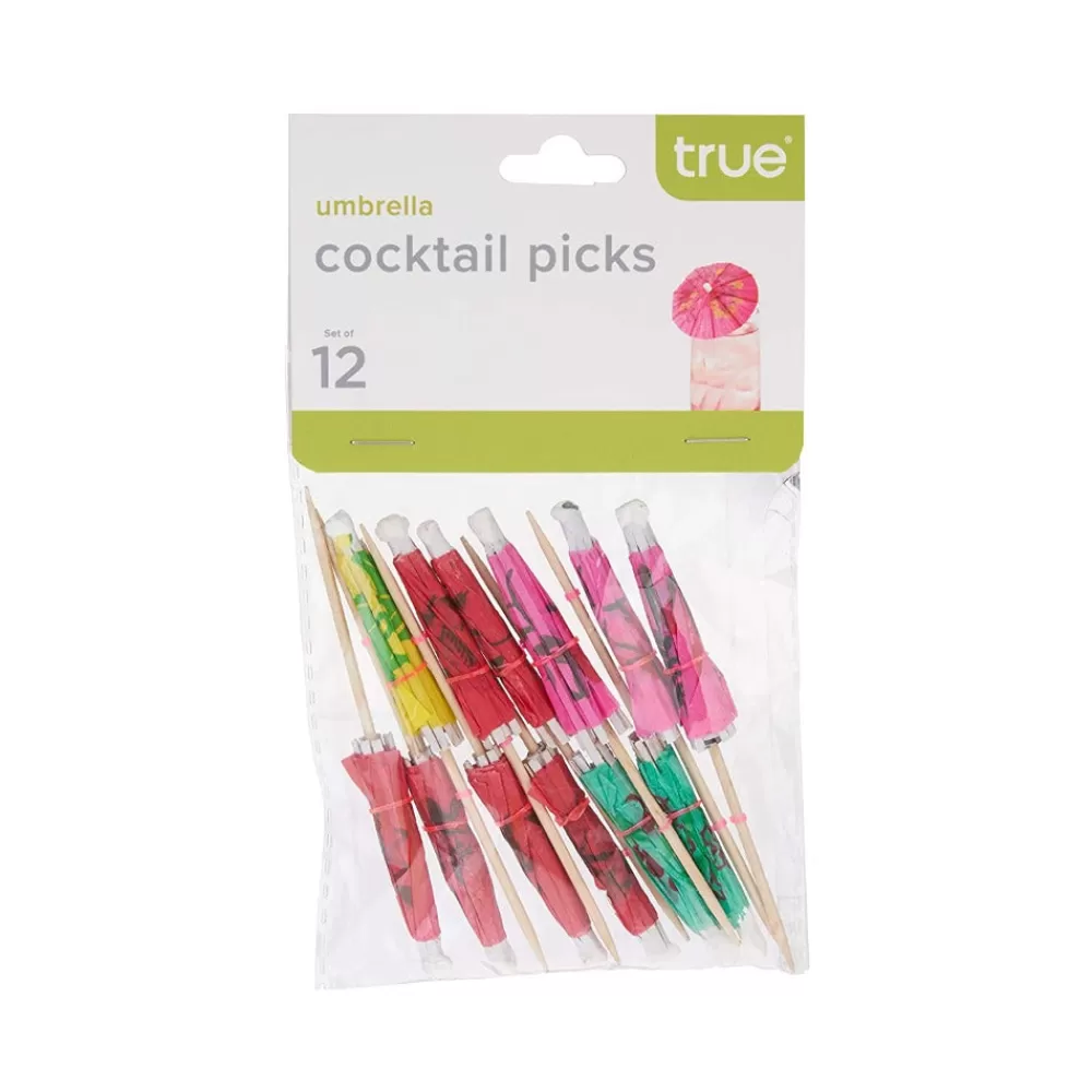 Online Umbrella Picks - Pack Of 12 Garnishes
