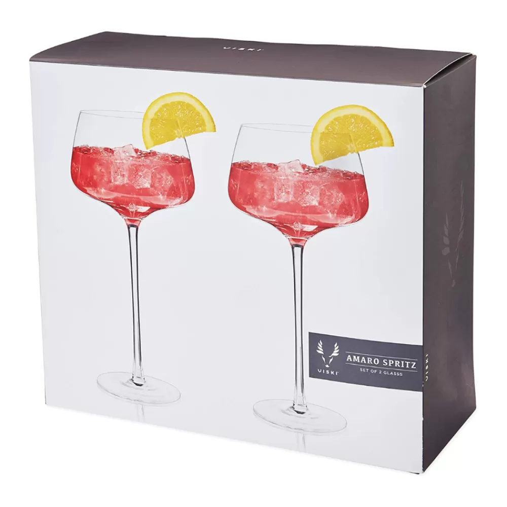 viski_amaro_spritz_glasses_set_of__3.webp Discount Viski Amaro Spritz Glasses (Set Of 2) Copa Balloon