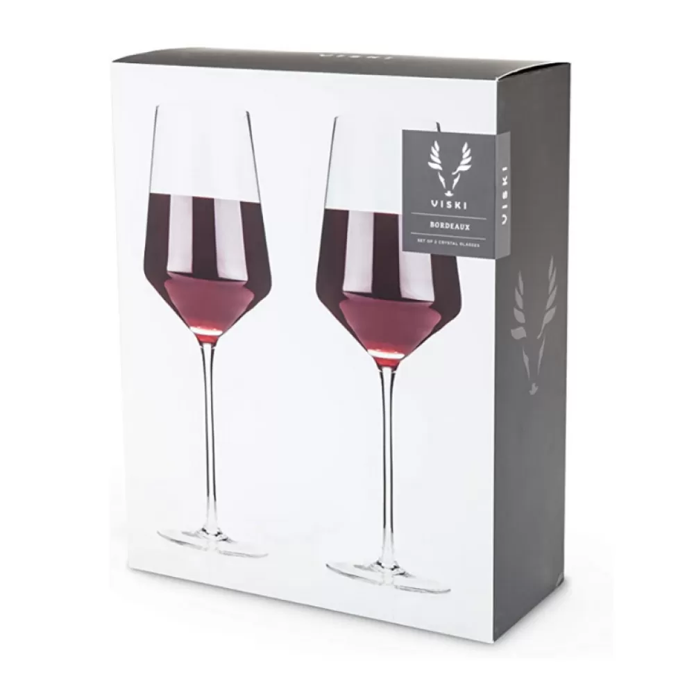 viski_crystal_bordeaux_glasses_set_of__3.webp Outlet Viski Crystal Bordeaux Glasses (Set Of 2) Wine