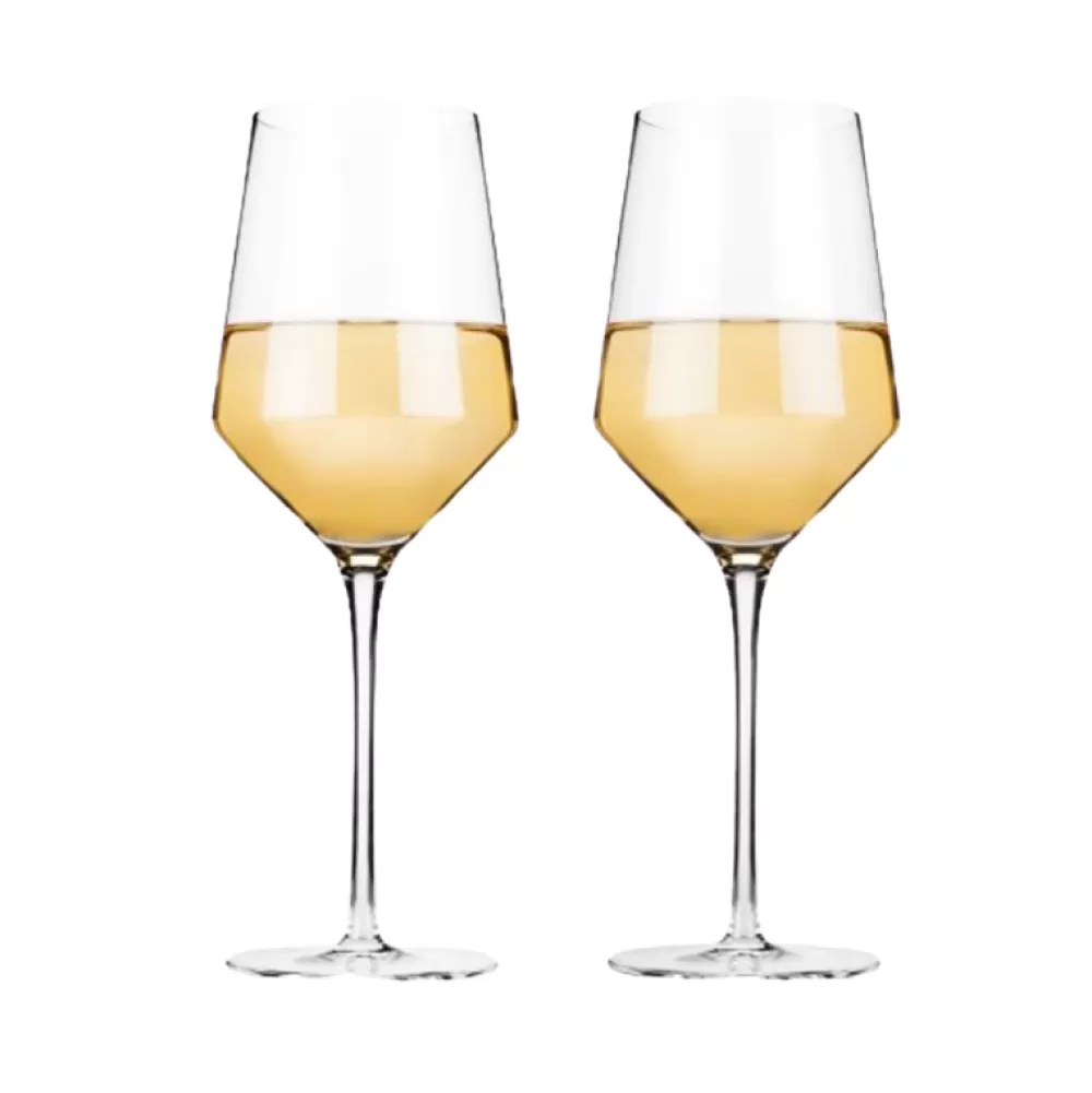 viski_crystal_chardonnay_glasses_set_of__2.webp Hot Viski Crystal Chardonnay Glasses (Set Of 2) Wine