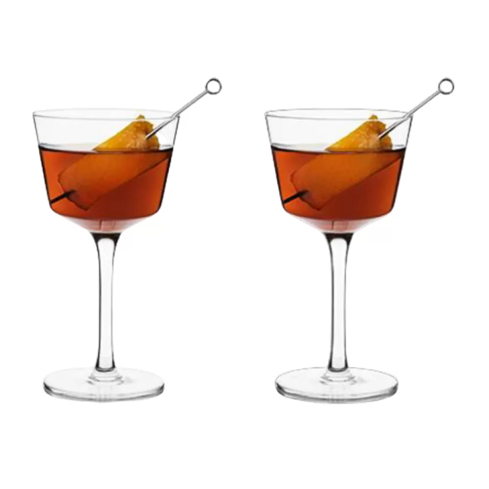 viski_raye_nick__nora_glasses_set_of__2.webp Best Sale Viski Raye Nick & Nora Glasses (Set Of 2) Coupes / Nick & Nora