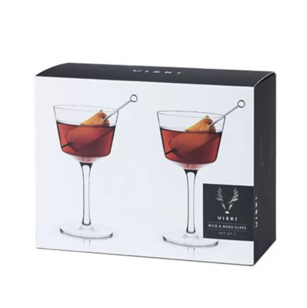 viski_raye_nick__nora_glasses_set_of__3.webp Best Sale Viski Raye Nick & Nora Glasses (Set Of 2) Coupes / Nick & Nora