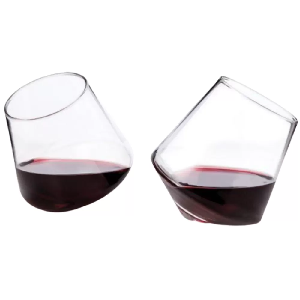 viski_raye_rolling_glasses_set_of__2.webp Best Viski Raye Rolling Glasses (Set Of 2) Tumblers