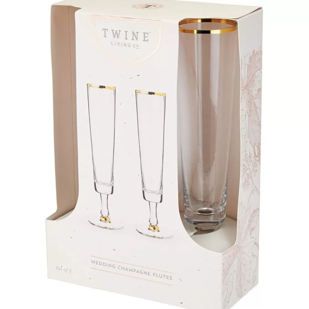 wedding_champagne_flutes_set_of__2.webp Sale Wedding Champagne Flutes (Set Of 2) Wine