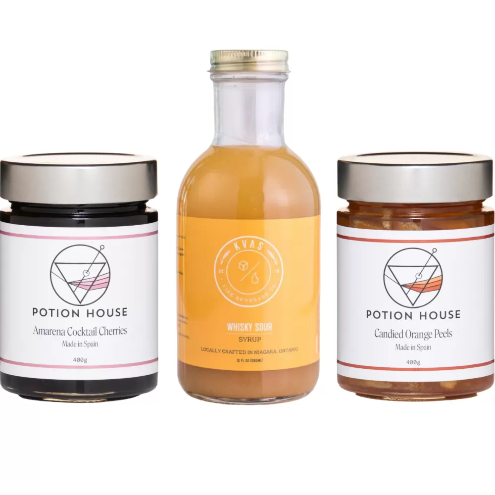 Shop Whisky Sour Ingredients Trio Ingredient Kits