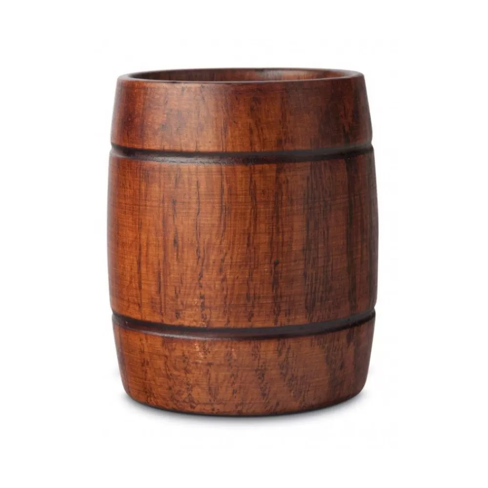 Cheap Wood Barrel Tumbler Tiki